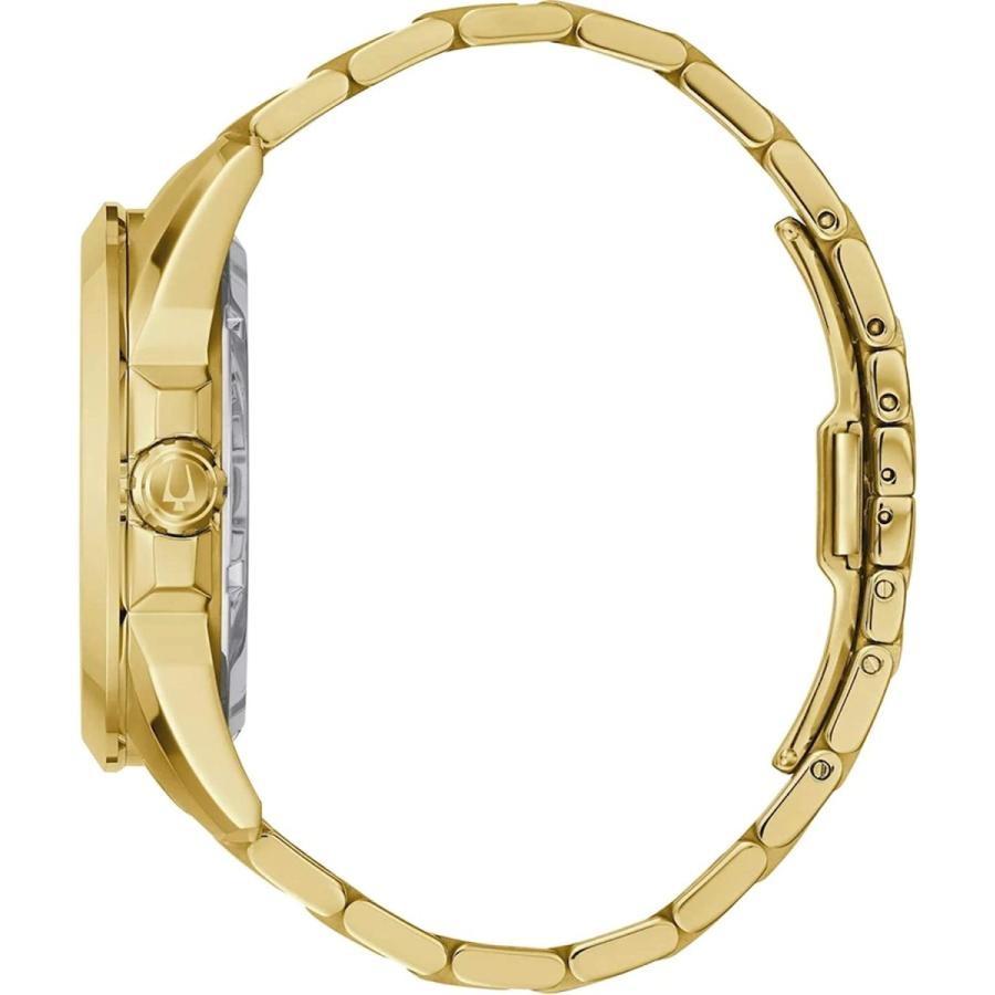 腕時計 ブローバ メンズ 97A162 Bulova Men's Sutton Chronograph Automatic Gold-Tone Watch | 43mm | 97Aの画像