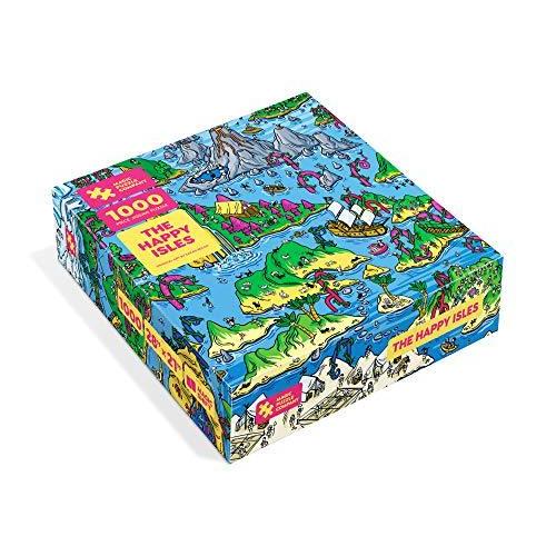 ジグソーパズル 海外製 アメリカ BGZ111371 The Happy Isles ? 1000-Piece Jigsaw Puzzle from The M