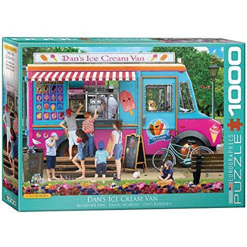 ジグソーパズル 海外製 アメリカ 6000-5519 EuroGraphics Dan's Ice Cream Van by Paul Normand 1000-P