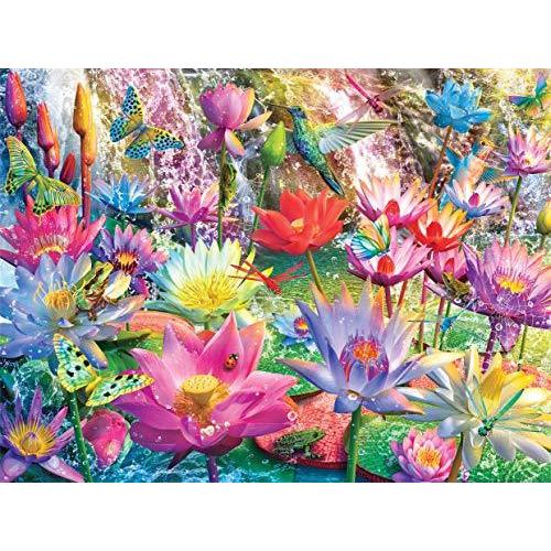 ジグソーパズル 海外製 アメリカ 2436 Buffalo Games - Water Lily Falls - 1500 Piece Jigsaw Puzzle