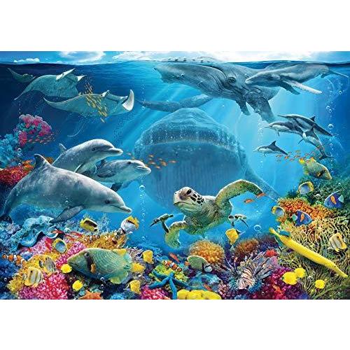 ジグソーパズル 海外製 アメリカ 16829 Ravensburger Life Underwater 300 Piece Large Format Jigsaw