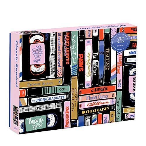ジグソーパズル 海外製 アメリカ 65315 Galison Classic Rewind 1000 Piece Foil Puzzle， Multicolor