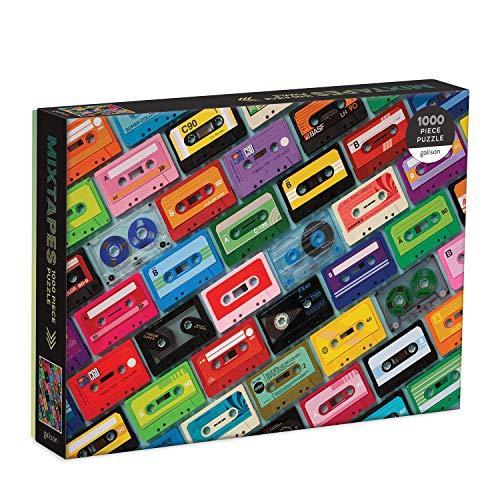 ジグソーパズル 海外製 アメリカ 9780735366824 Galison Mixtapes 1000 Piece Puzzle Safari