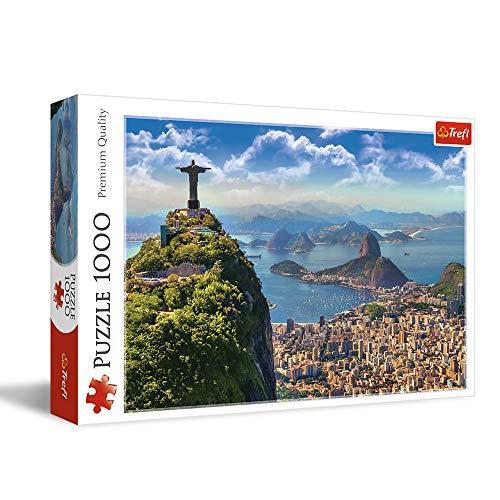 ジグソーパズル 海外製 アメリカ 10405 Trefl Rio de Janeiro 1000 Piece Jigsaw Puzzle Red 27