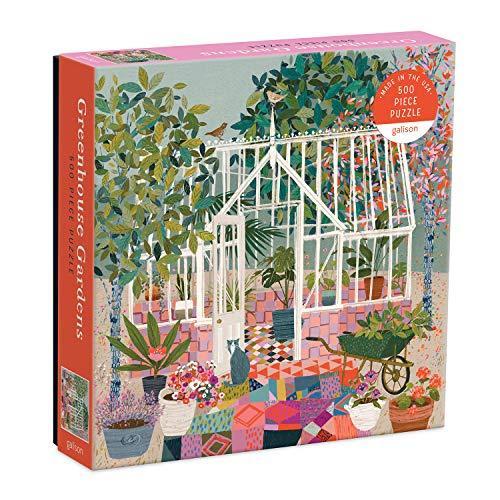ジグソーパズル 海外製 アメリカ 9780735368590 Galison Greenhouse Gardens 500 Piece Puzzle from Ga
