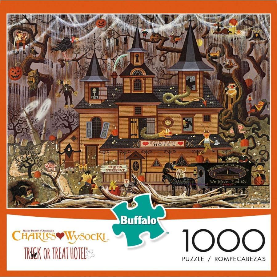ジグソーパズル 海外製 1000ピース トリックオアトリートホテル