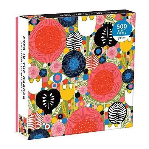 ジグソーパズル 海外製 アメリカ 735362599 Galison Eyes in The Garden Jigsaw Puzzle, 500 Pieces, 2