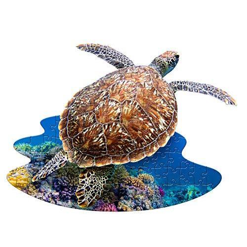 ジグソーパズル 海外製 アメリカ 884007 Madd Capp Lil' SEA Turtle 100 Piece Jigsaw Puzzle for Ages