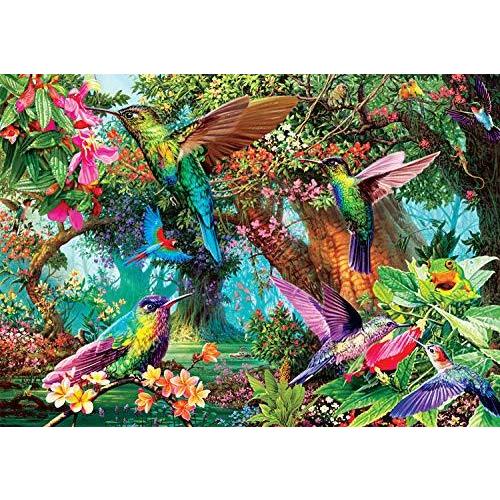 ジグソーパズル 海外製 アメリカ 3789 Buffalo Games - Hummingbird Garden - Steve Read - 500 Piece