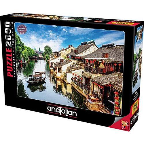 ジグソーパズル 海外製 アメリカ 3945 Anatolian Puzzle - Xitang Ancient Town， 2000 Piece Jigsaw Pu