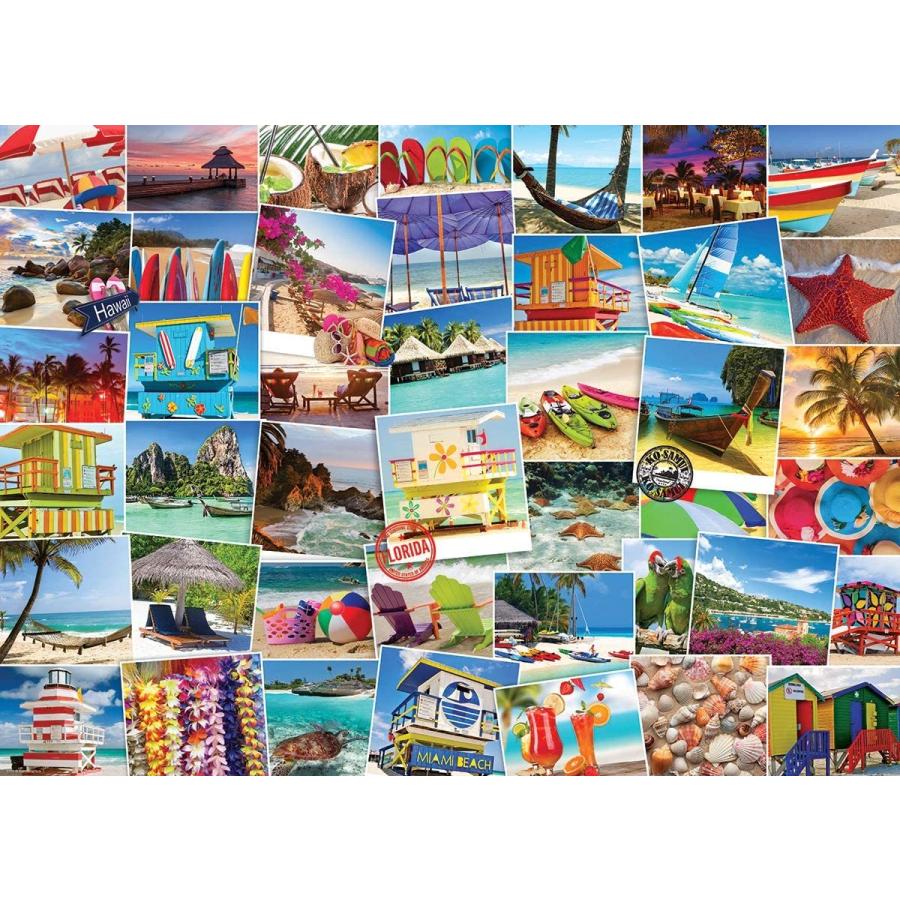 ジグソーパズル 海外製 アメリカ 6000-0761 EuroGraphics Beaches Globetrotter Jigsaw Puzzle (1000 P_1