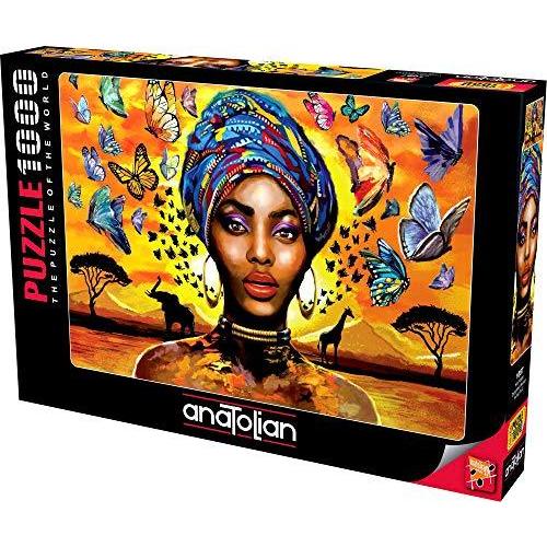 ジグソーパズル 海外製 アメリカ 1087 Anatolian Puzzle - Delightful Woman， 1000 Piece Jigsaw Puzzl