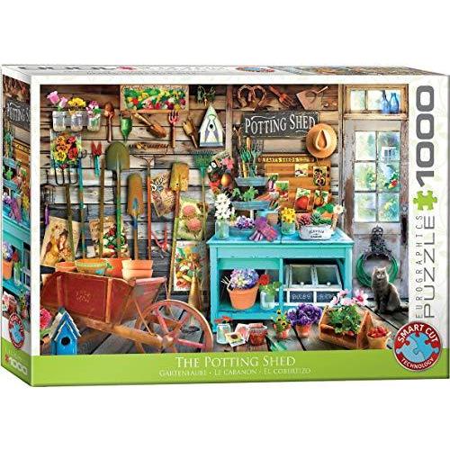 ジグソーパズル 海外製 アメリカ 6000-5346 EuroGraphics The Potting Shed 1000pc