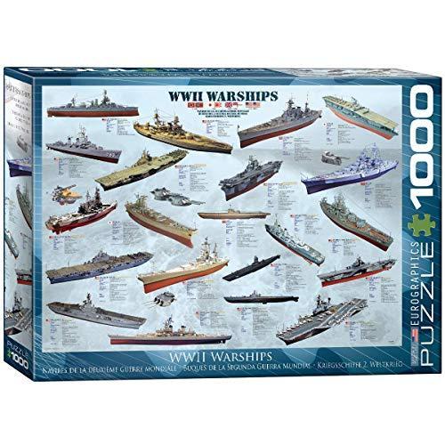 ジグソーパズル 海外製 アメリカ 6000-0133 EuroGraphics WWII War Ships 1000 Piece Puzzle (6000-013