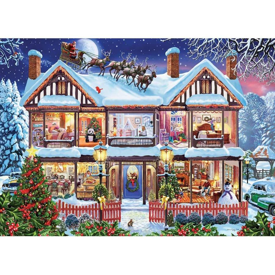 ジグソーパズル 海外製 アメリカ 71915 MasterPieces 1000 Piece Christmas Jigsaw Puzzle - Home For_1