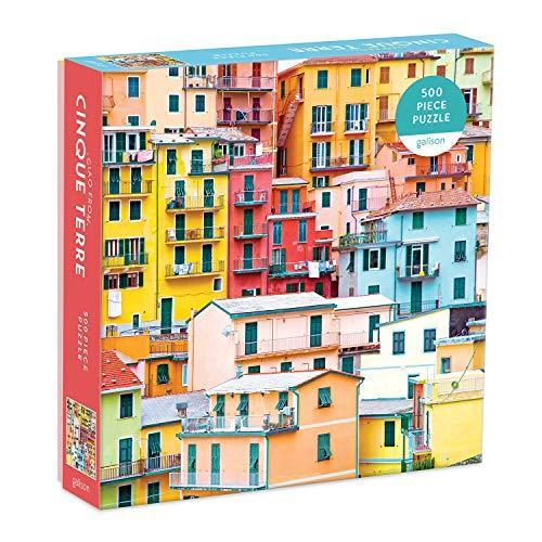 ジグソーパズル 海外製 アメリカ 9780735366473 Galison Ciao from Cinque Terre 500 Piece Puzzle Lov
