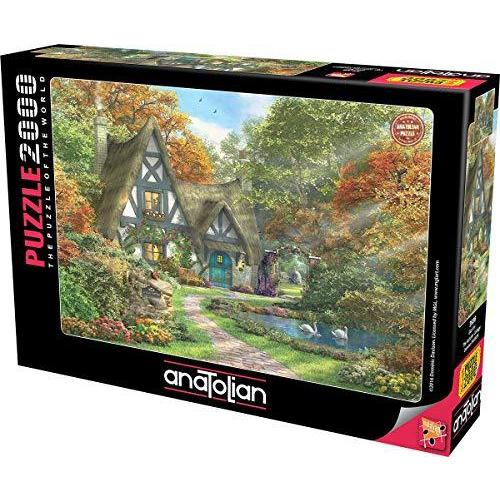 ジグソーパズル 海外製 アメリカ 3936 Anatolian Puzzle -The Autumn Cottage 2000 Piece Jigsaw Puzzl