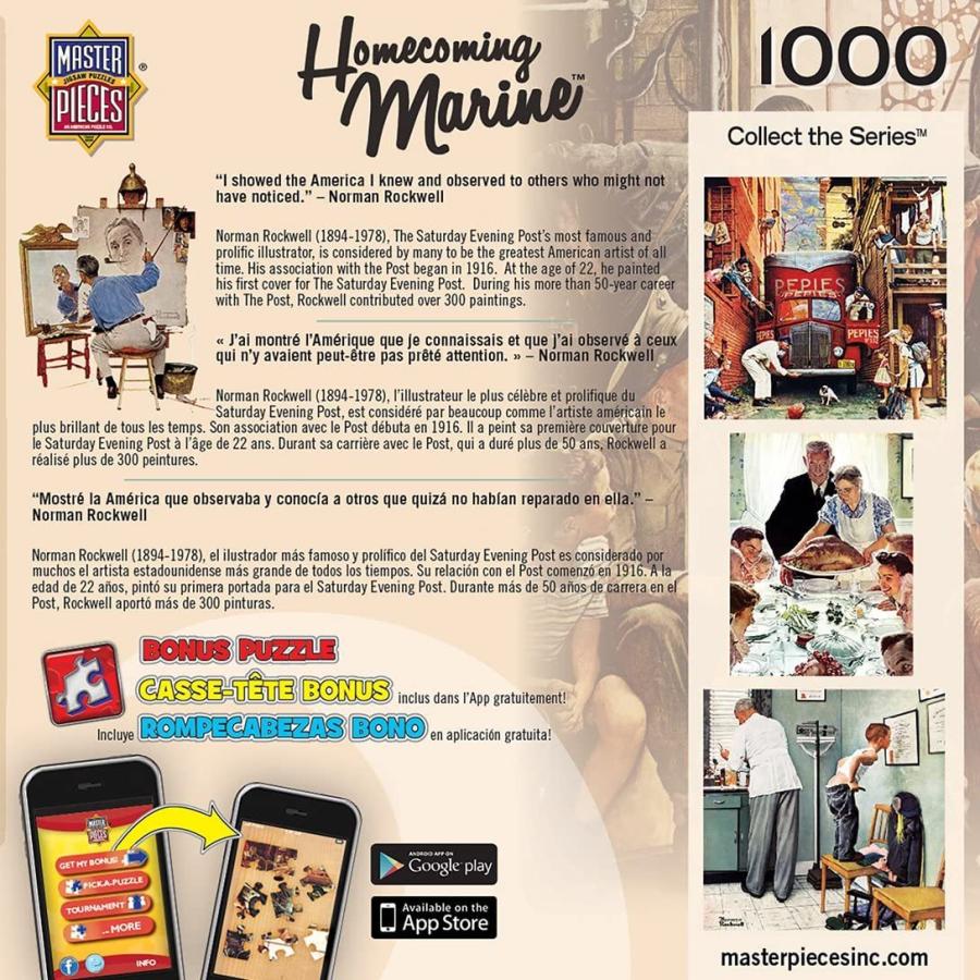 ジグソーパズル 海外製 アメリカ 71366 MasterPieces 1000 Piece Jigsaw Puzzle for Adults - Homecomi_3