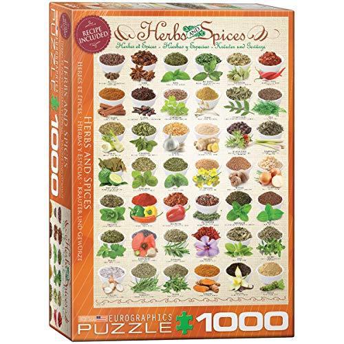 ジグソーパズル 海外製 アメリカ 6000-0598 EuroGraphics Herbs and Spices Puzzle (1000-Piece)