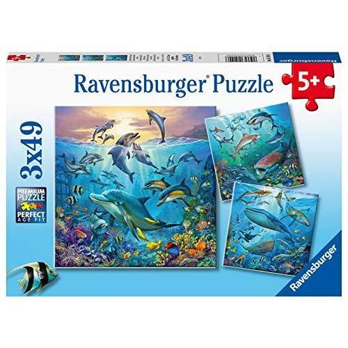 品質が ジグソーパズル Kids For Puzzles Piece 49 X 3 Life Ocean 5149 Ravensburger 5149 アメリカ 海外製 ジグソーパズル Www We Job Com