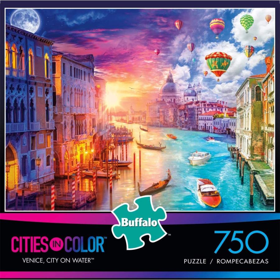 ジグソーパズル 海外製 アメリカ 17126 Buffalo Games - Venice, City on Water - 750 Piece Jigsaw Puの画像