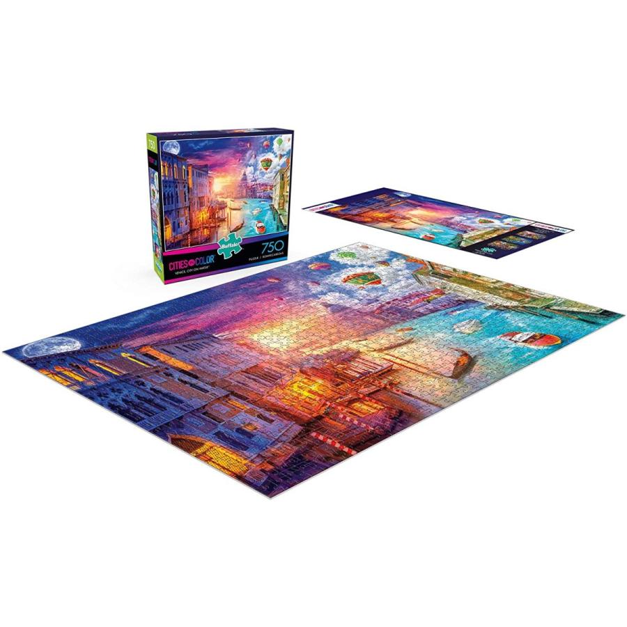 ジグソーパズル 海外製 アメリカ 17126 Buffalo Games - Venice, City on Water - 750 Piece Jigsaw Puの画像