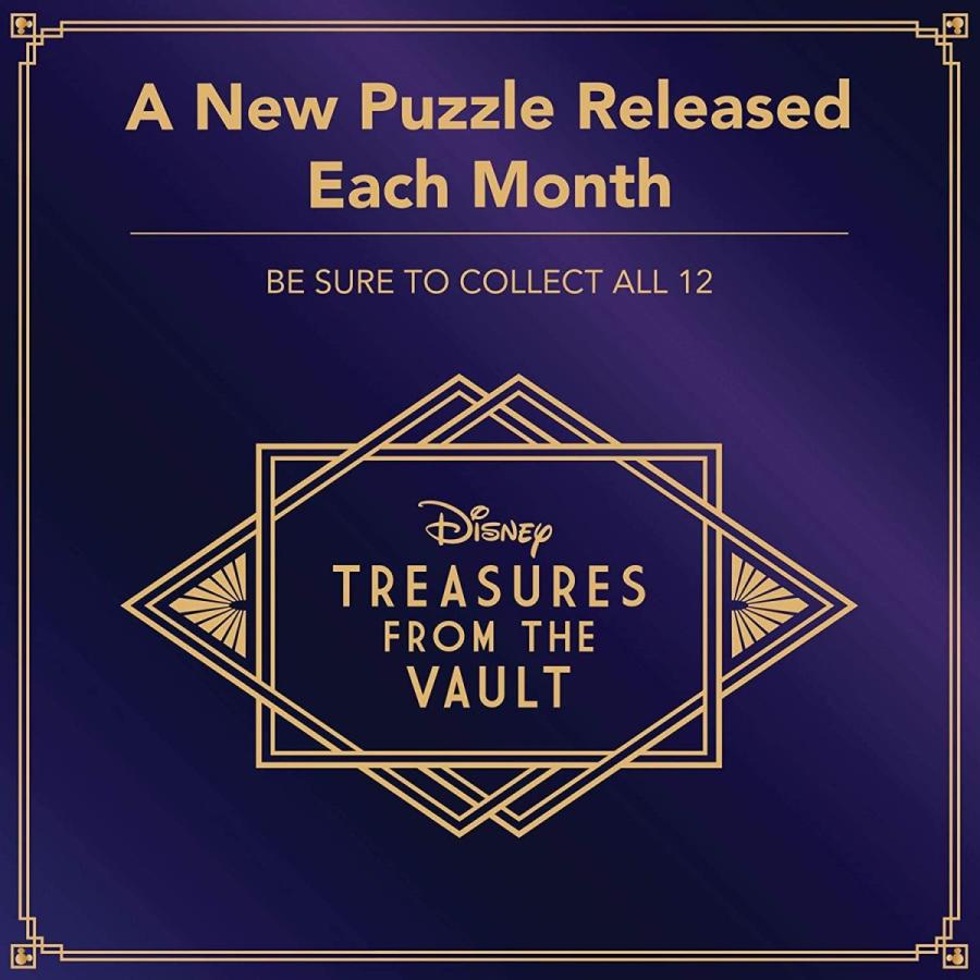 ジグソーパズル 海外製 1000ピース ディズニー ミッキー\u0026ミニー Treasures from The Vaultシリーズ 約70x50_3