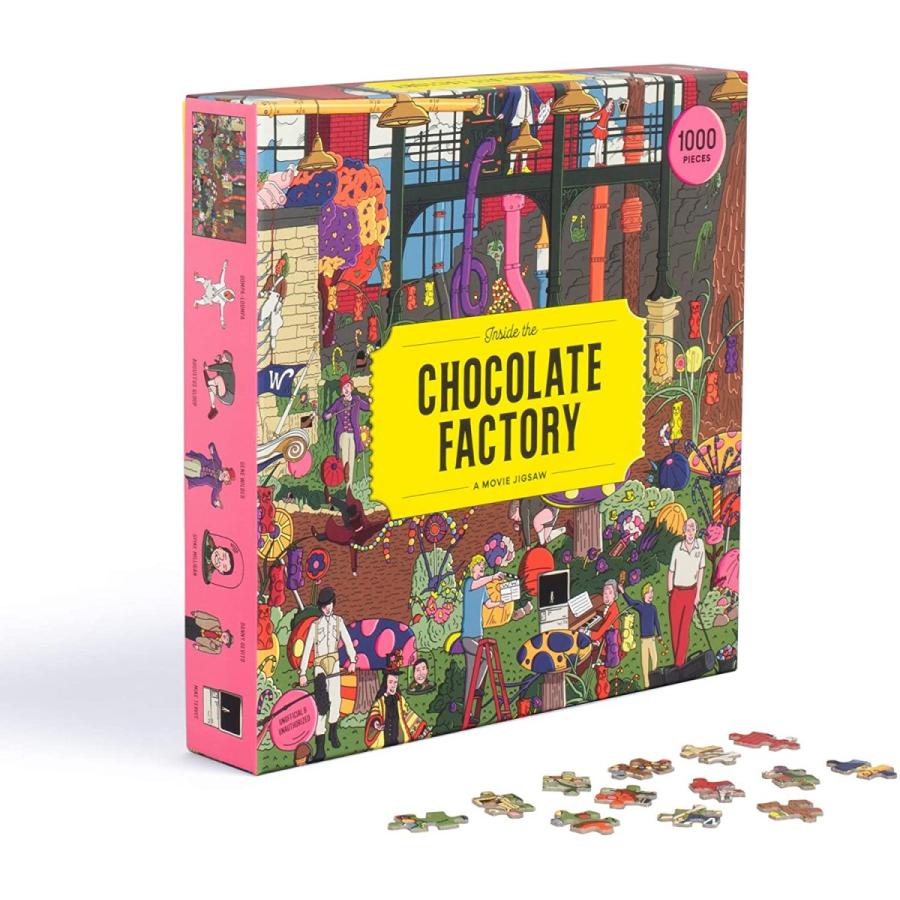 ジグソーパズル 海外製 アメリカ Inside the Chocolate Factory: Laurence King Inside the Chocolate_2