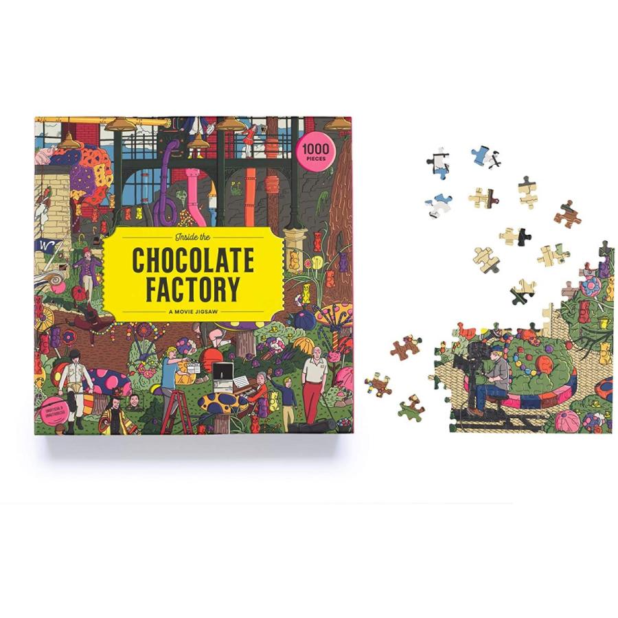 ジグソーパズル 海外製 アメリカ Inside the Chocolate Factory: Laurence King Inside the Chocolate_3
