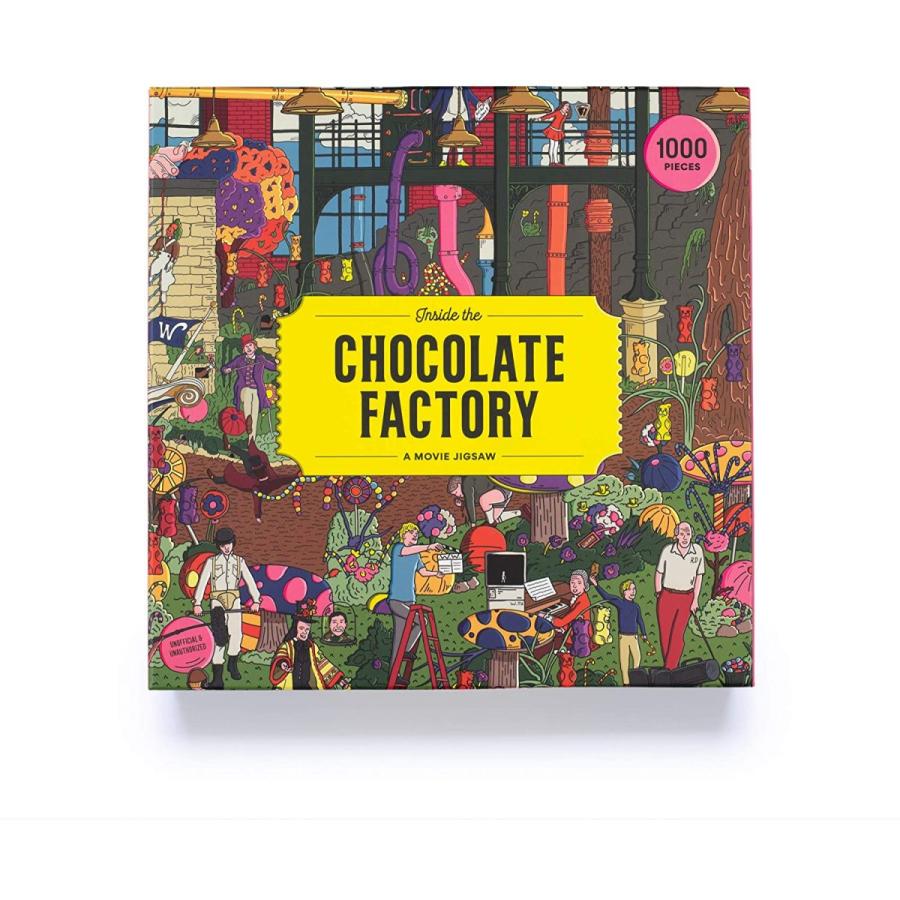 ジグソーパズル 海外製 アメリカ Inside the Chocolate Factory: Laurence King Inside the Chocolate_4