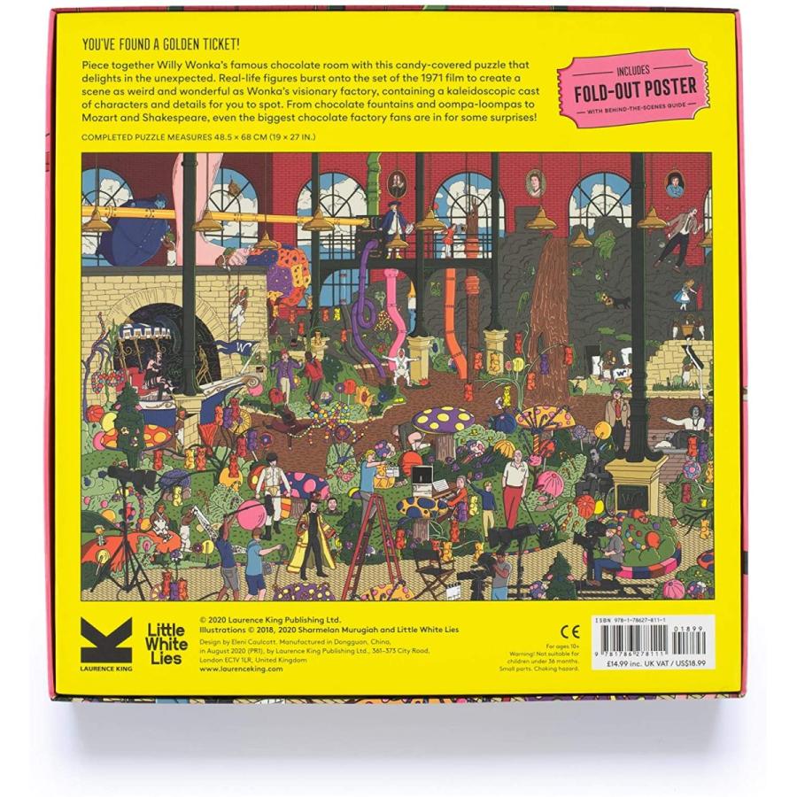 ジグソーパズル 海外製 アメリカ Inside the Chocolate Factory: Laurence King Inside the Chocolate_5