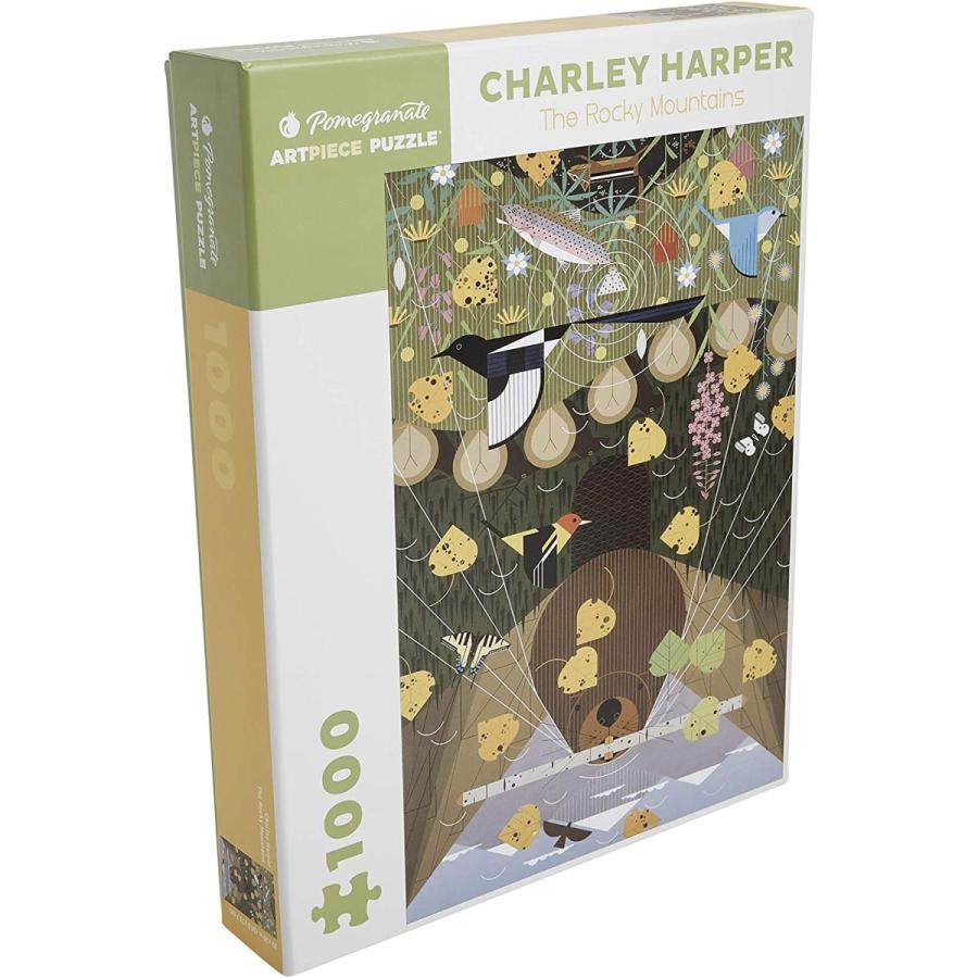 ジグソーパズル 海外製 アメリカ AA638 Charley Harper: The Rocky Mountains 1000-pc Jigsaw Puzzle_2