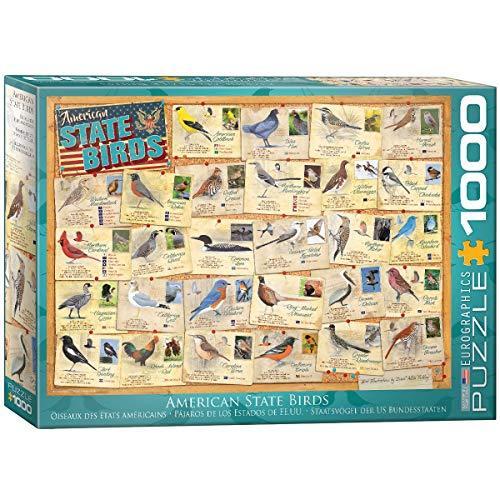 ジグソーパズル 海外製 アメリカ 6000-5327 American State Birds by David Sibley