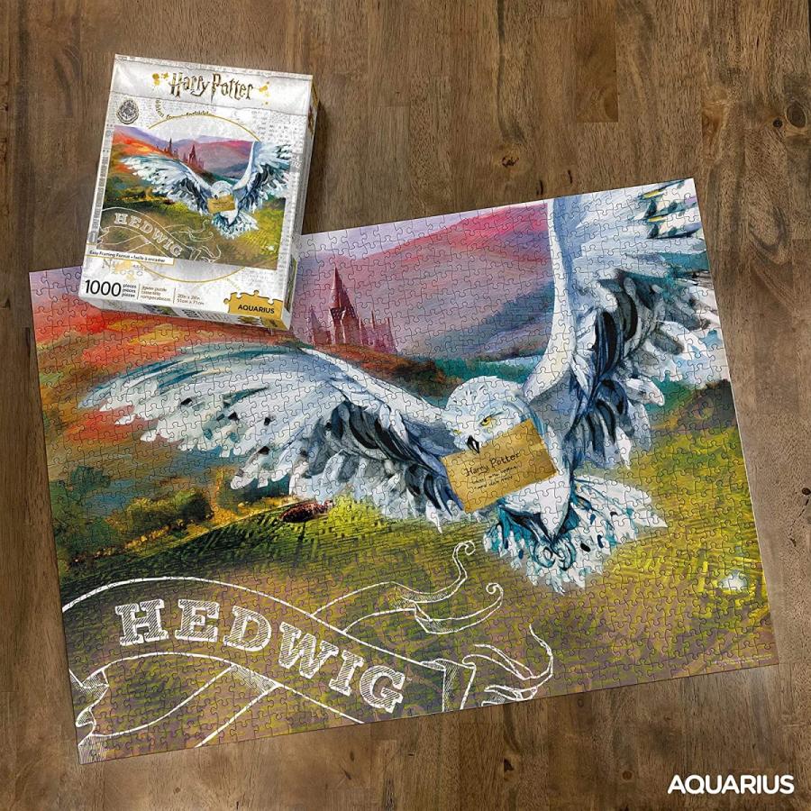 ジグソーパズル 海外製 アメリカ 65332 AQUARIUS Harry Potter Puzzle Hedwig (1000 Piece Jigsaw Puzzの画像