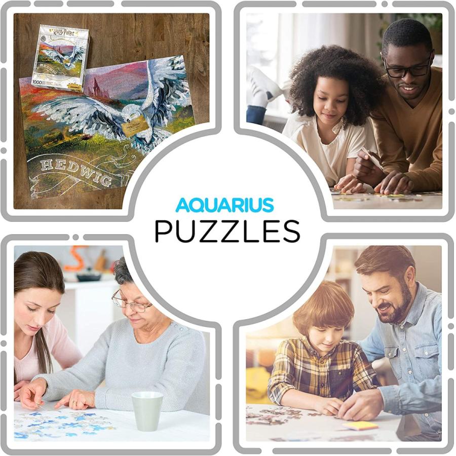 ジグソーパズル 海外製 アメリカ 65332 AQUARIUS Harry Potter Puzzle Hedwig (1000 Piece Jigsaw Puzzの画像