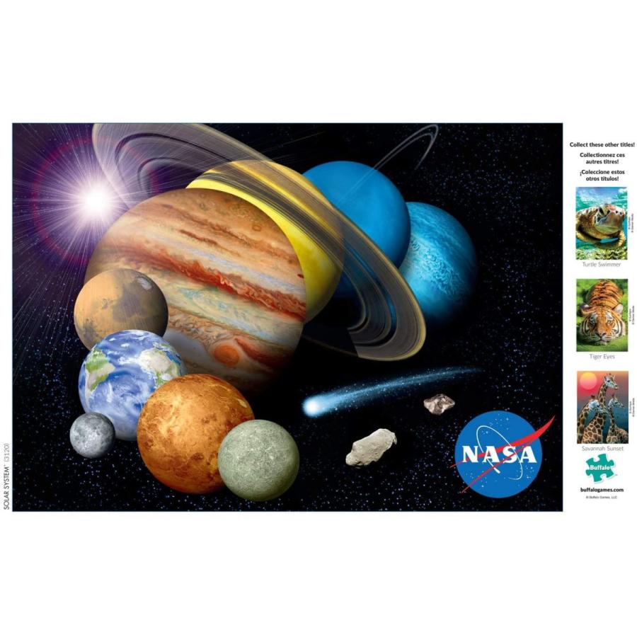 ジグソーパズル 海外製 アメリカ 3120 Buffalo Games - Solar System - 500 Piece Jigsaw Puzzle