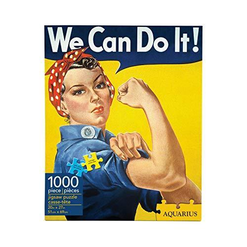 ジグソーパズル 海外製 アメリカ 65260 Aquarius Smithsonian Rosie the Riveter 1000 Piece Jigsaw Pu