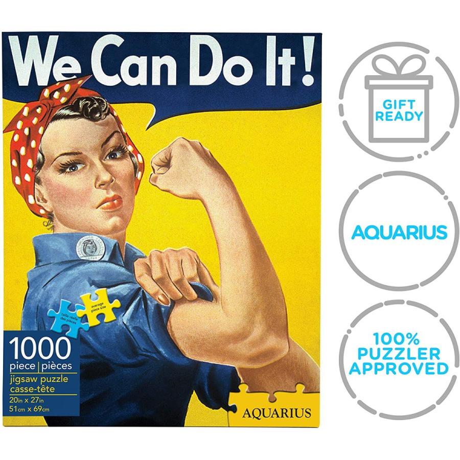 ジグソーパズル 海外製 アメリカ 65260 Aquarius Smithsonian Rosie the Riveter 1000 Piece Jigsaw Pu_6