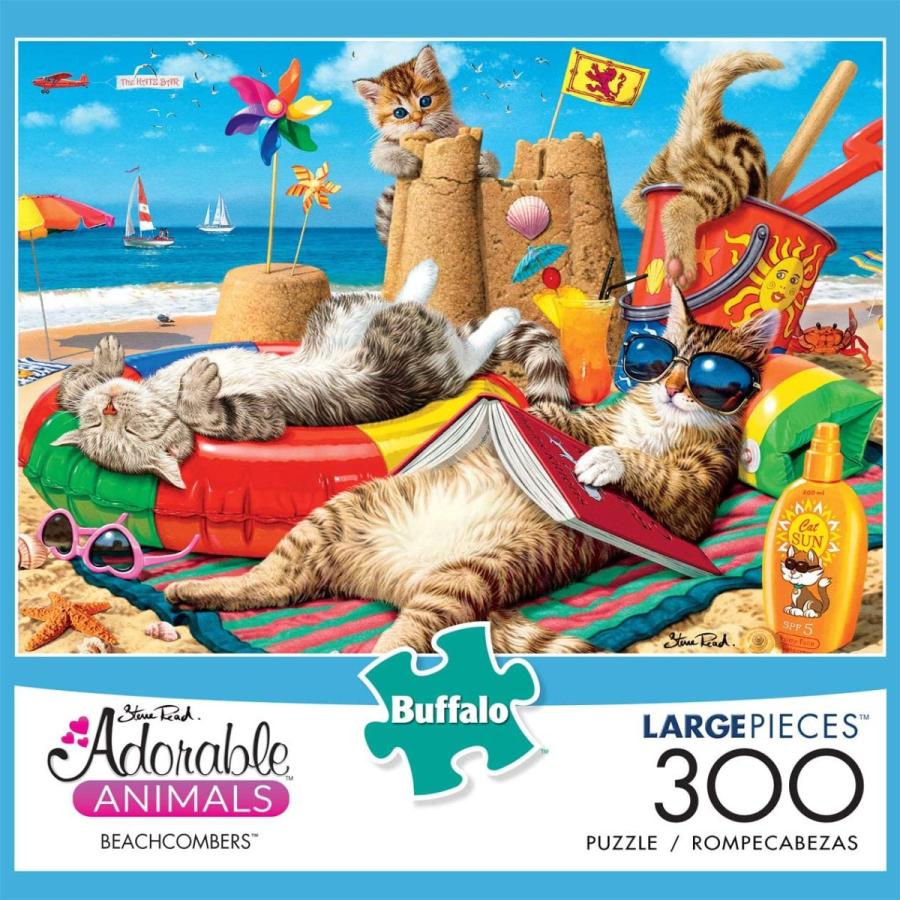 ジグソーパズル 海外製 アメリカ 2715 Buffalo Games - Beachcombers - Steve Read - 300 Piece Large_1