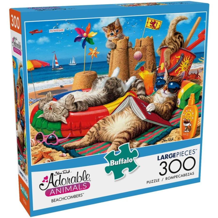 ジグソーパズル 海外製 アメリカ 2715 Buffalo Games - Beachcombers - Steve Read - 300 Piece Large_2