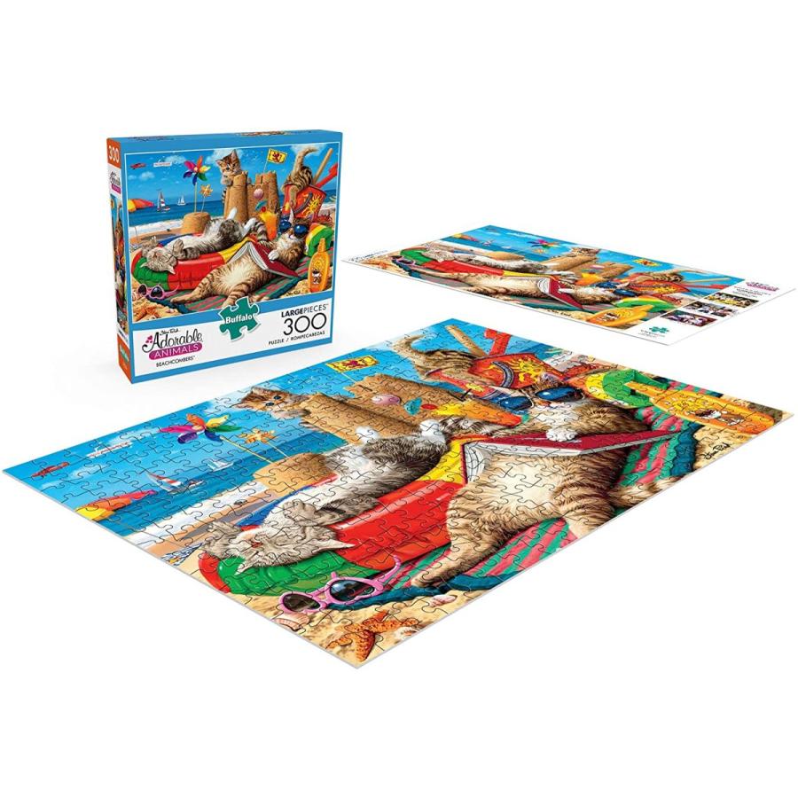 ジグソーパズル 海外製 アメリカ 2715 Buffalo Games - Beachcombers - Steve Read - 300 Piece Large_3