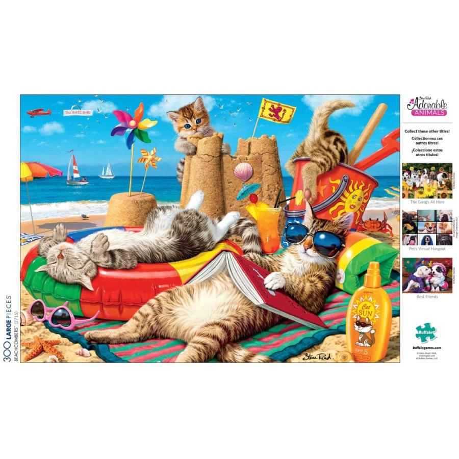 ジグソーパズル 海外製 アメリカ 2715 Buffalo Games - Beachcombers - Steve Read - 300 Piece Large_4