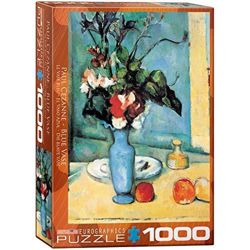 ジグソーパズル 海外製 アメリカ 6000-3802 EuroGraphics Blue Vase by Cezanne 1000 Piece Puzzle
