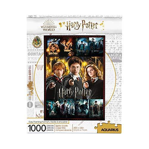 ジグソーパズル 海外製 アメリカ 65384 AQUARIUS Harry Potter Puzzle Movie Posters Collage (1000 Pi