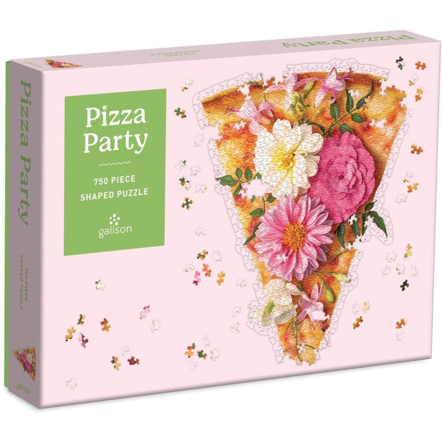 ジグソーパズル 海外製 アメリカ 9780735366862 Galison, Pizza Party Puzzle 750 Piecesの画像