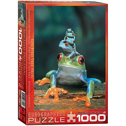 ジグソーパズル 海外製 アメリカ 6000-3004 EuroGraphics Red Eyed Tree Frog 1000 Piece Puzzle (6000