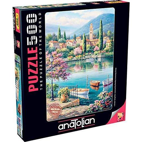 ジグソーパズル 海外製 アメリカ 3597 Anatolian ANA3597 Puzzle: 500 Village Lake Afternoon， Multic
