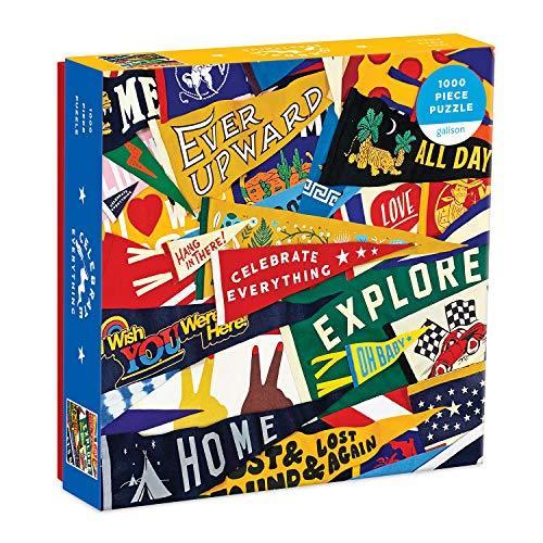 ジグソーパズル 海外製 アメリカ 9780735362635 Galison Celebrate Everything Puzzle， 1000 Pieces， 2