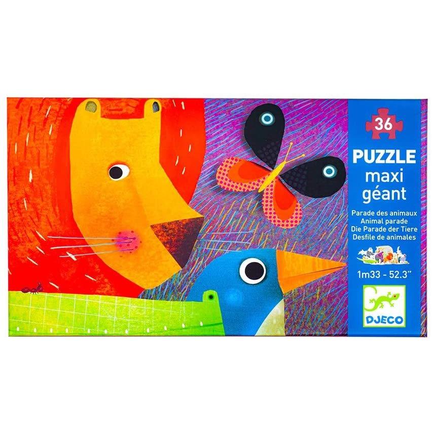 ジグソーパズル 海外製 アメリカ DJ07171 DJECO - Giant Floor Animal Parade Puzzle 36 Pieces - Asse_5