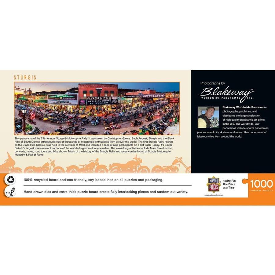 ジグソーパズル 海外製 アメリカ 72074 MasterPieces - 1000 Piece Jigsaw Puzzle， Sturgis Motorcycle_1